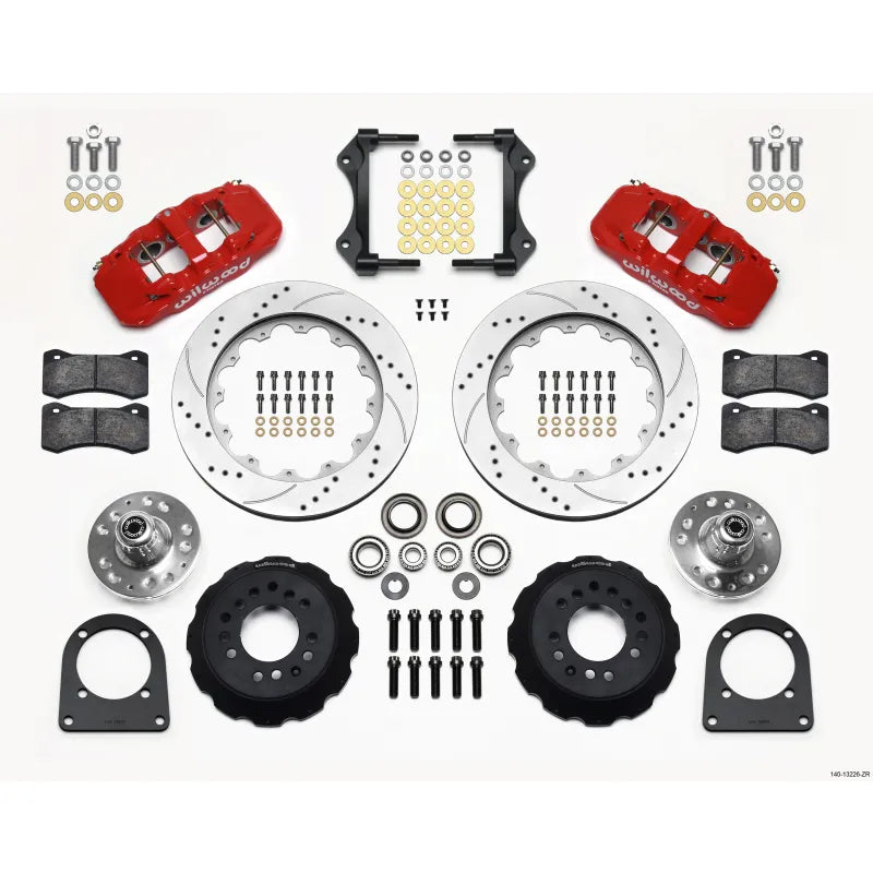 Wilwood red auto part