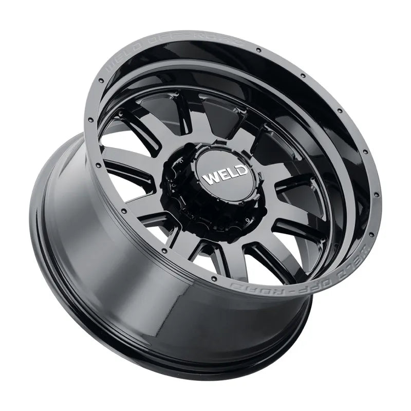 Weld black auto part