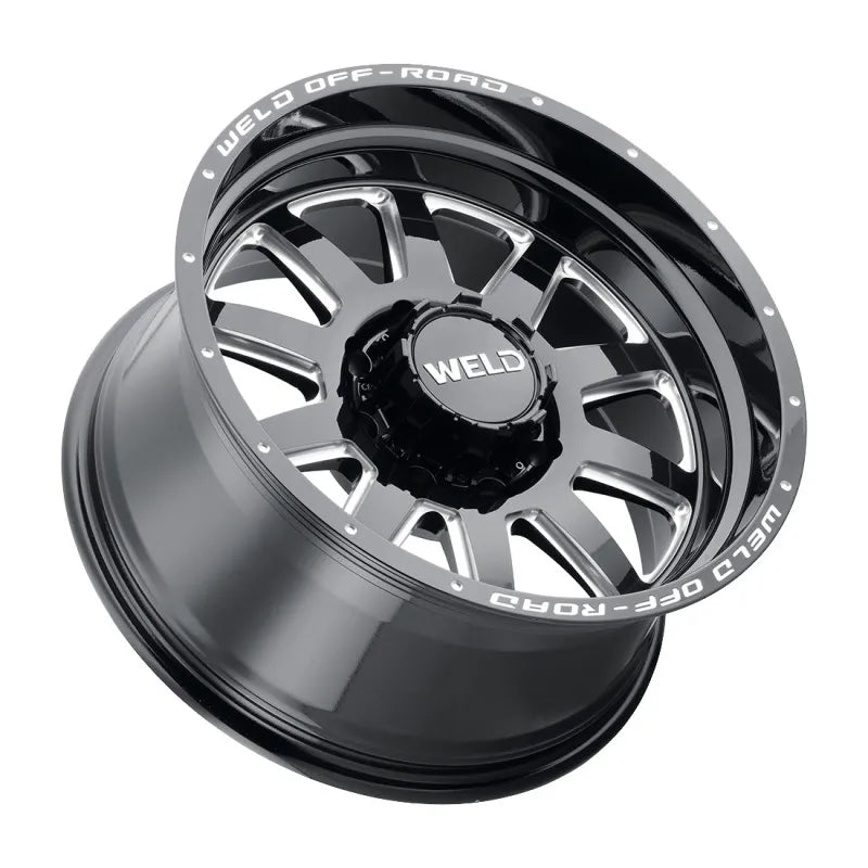 Weld black auto part