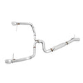 AWE Tuning exhaust installed view