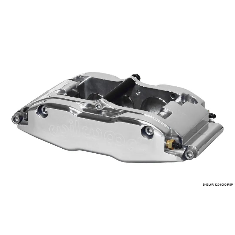 Wilwood polished auto part