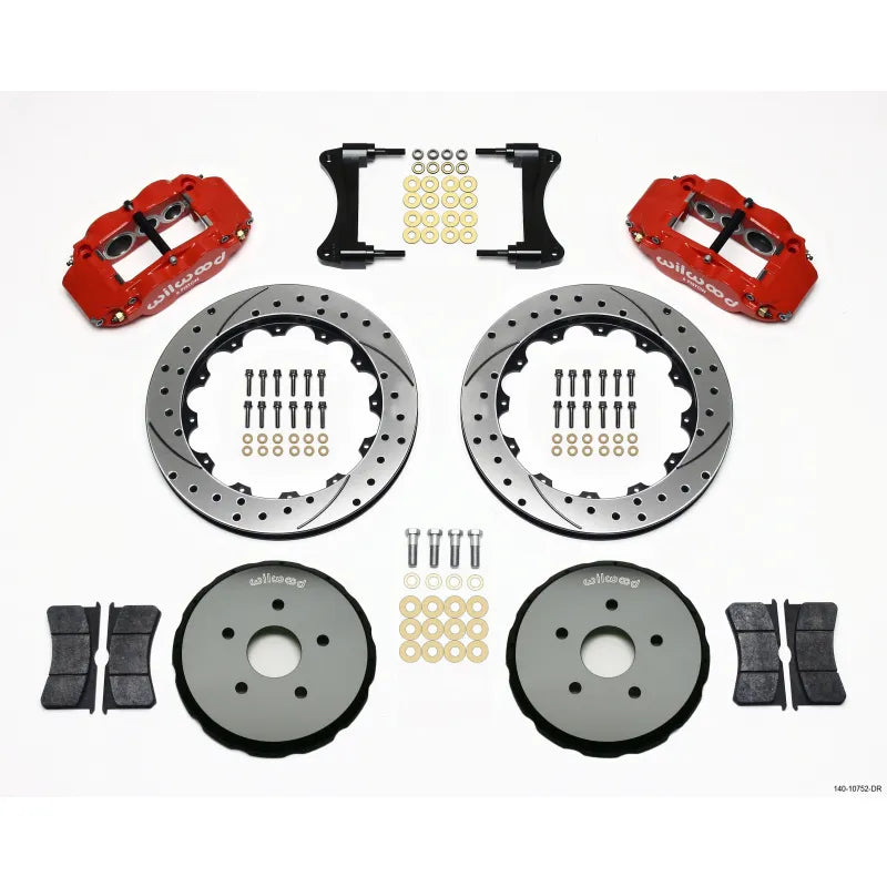 Wilwood red auto part
