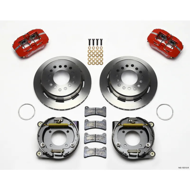 Wilwood red auto part