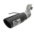 aFe cat-back exhaust installed view