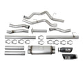 aFe cat-back exhaust installed view