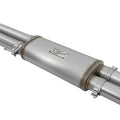aFe cat-back exhaust detail
