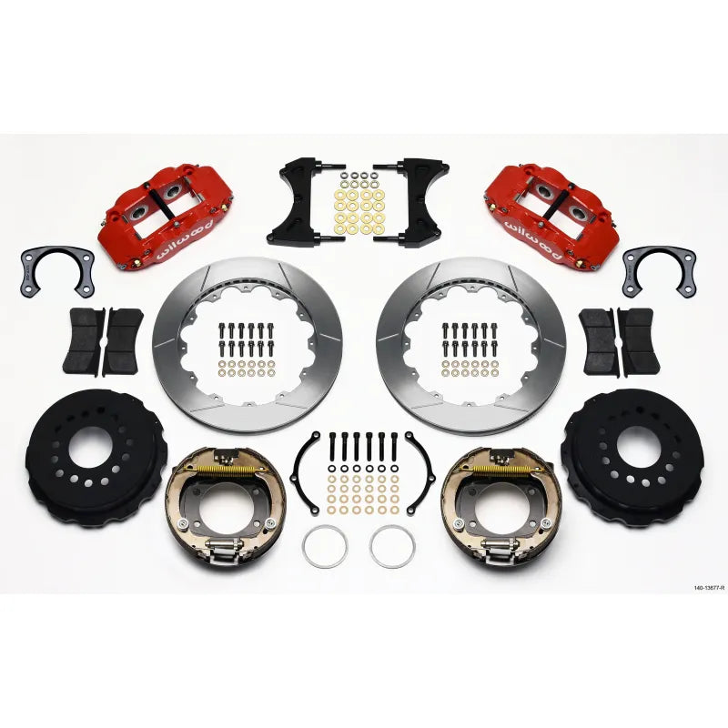 Wilwood red auto part