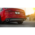 AWE Tuning exhaust installed view