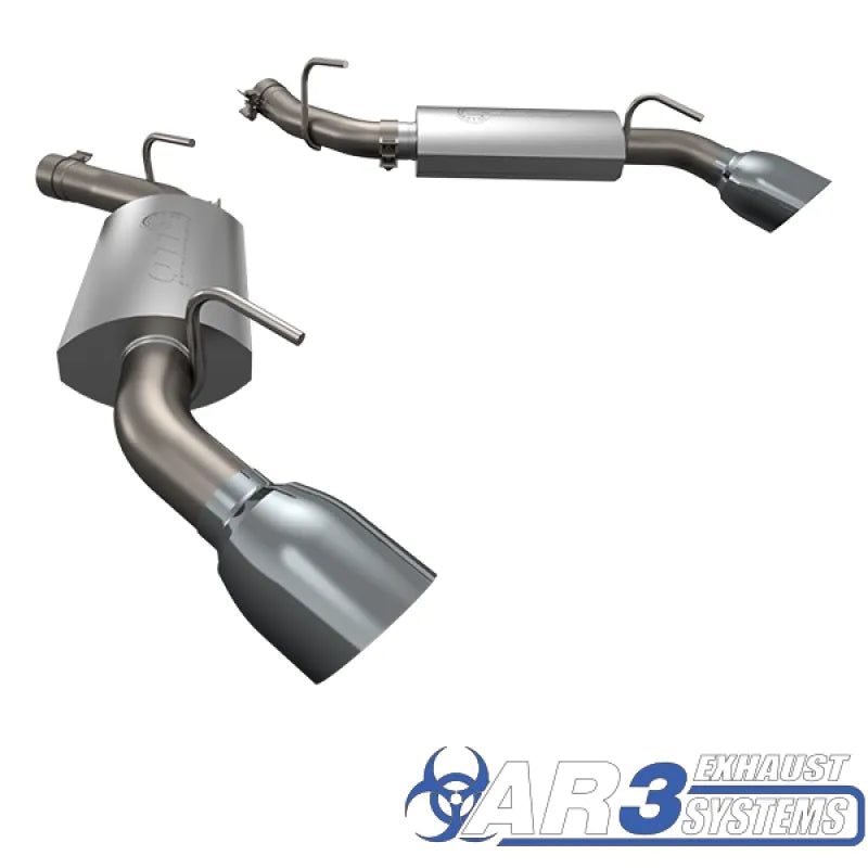 QTP axle-back exhaust