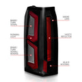 ANZO tail light installed view