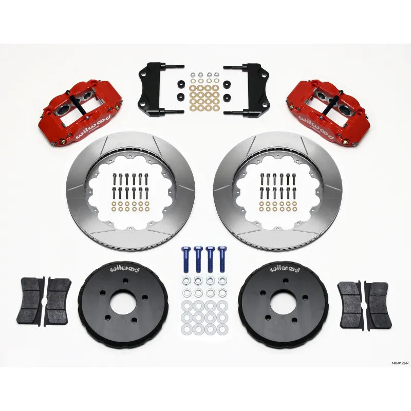 Wilwood red auto part