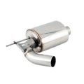 AWE Tuning axle-back exhaust installed view