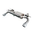 AWE Tuning axle-back exhaust installed view