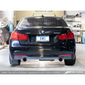 AWE Tuning axle-back exhaust detail
