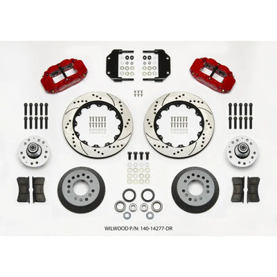 Wilwood red auto part