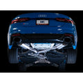AWE Tuning exhaust installed view