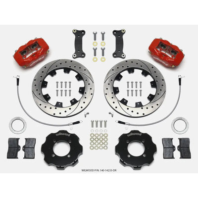 Wilwood red auto part