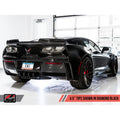 AWE Tuning axle-back exhaust close-up