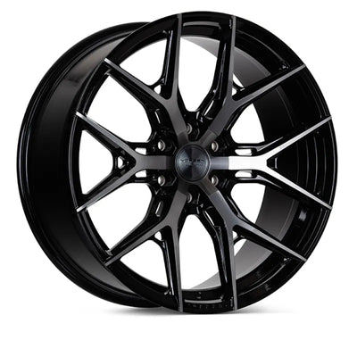 Vossen black auto part