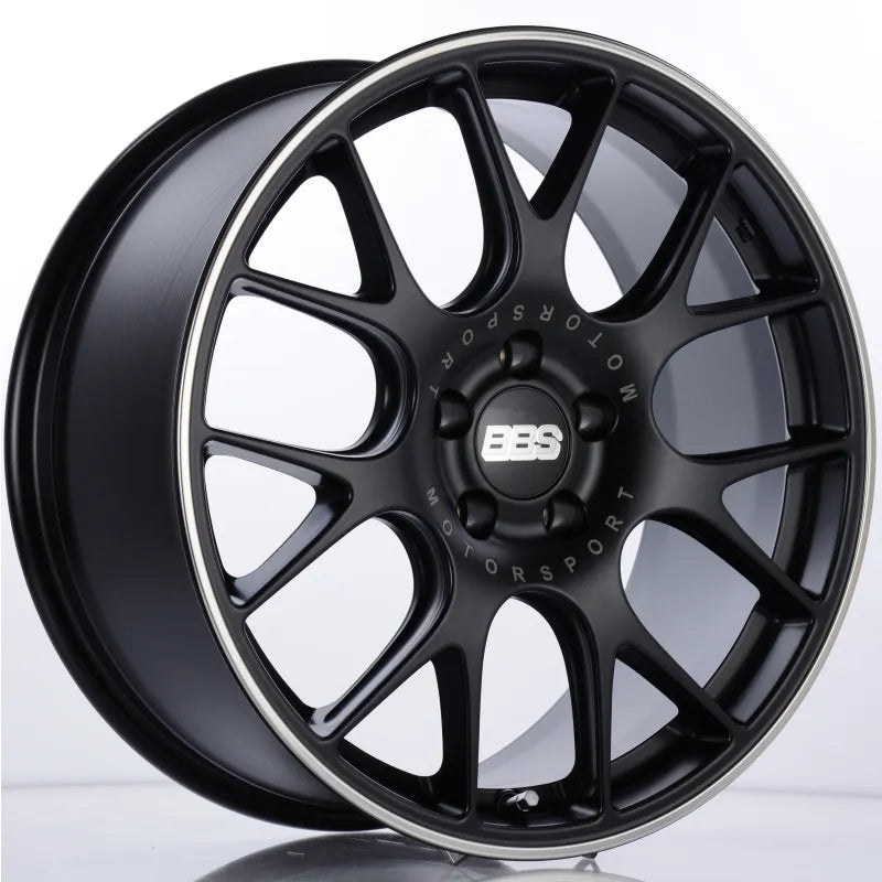 BBS black auto part