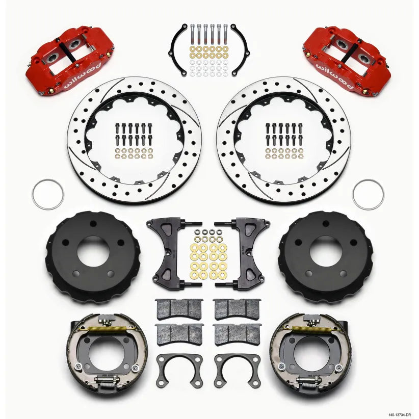 Wilwood red auto part
