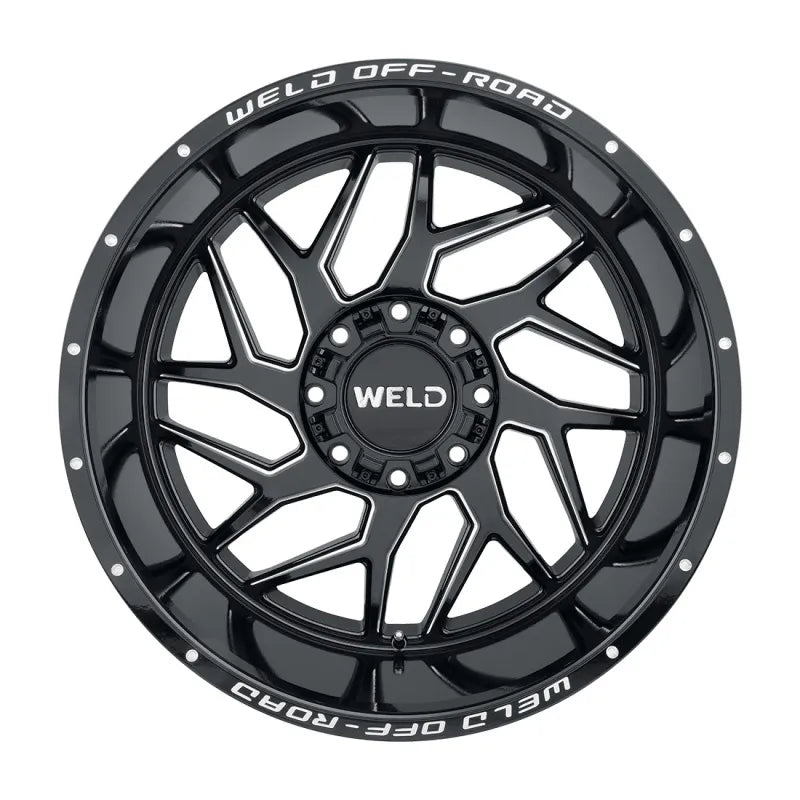 Weld black auto part