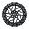 Weld black auto part
