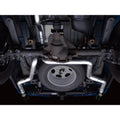 AWE Tuning cat-back exhaust close-up