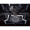 AWE Tuning cat-back exhaust close-up