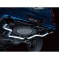 AWE Tuning cat-back exhaust installed view
