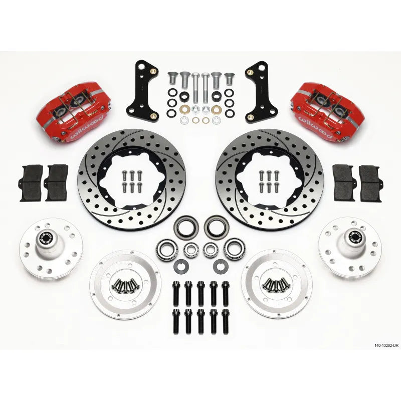 Wilwood red auto part