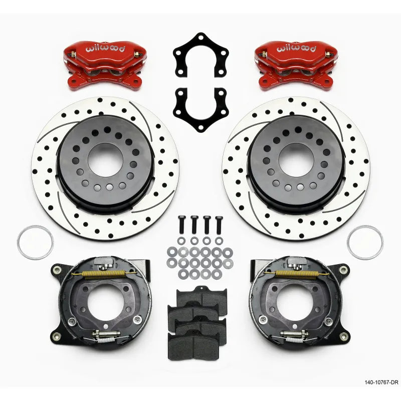 Wilwood red auto part