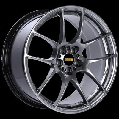BBS black auto part
