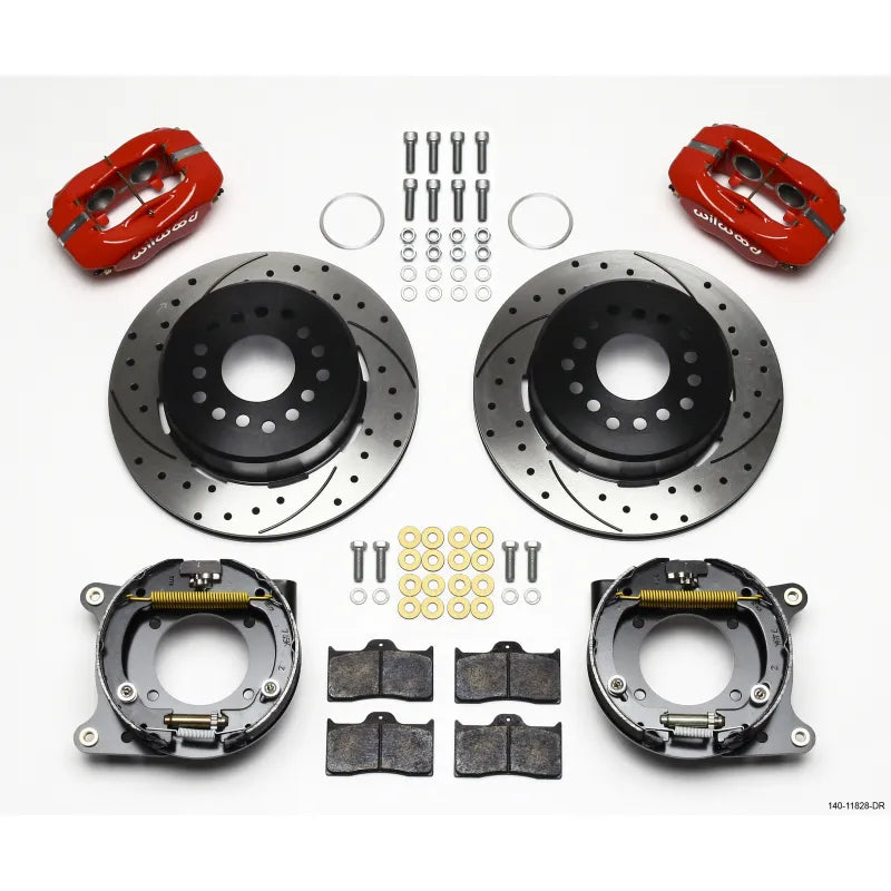Wilwood red auto part