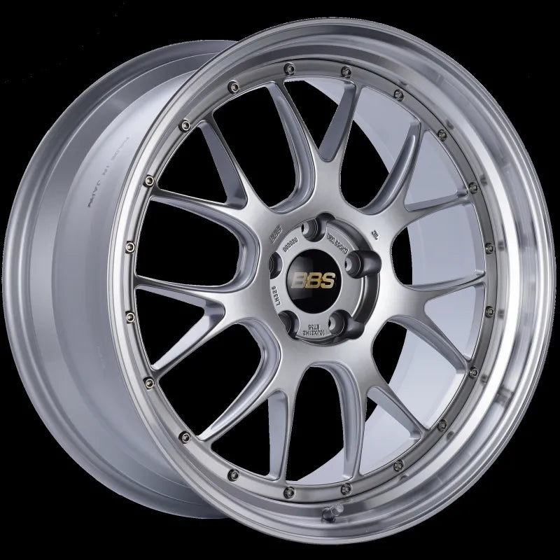 BBS red auto part