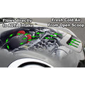 Alta cold air intake close-up