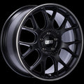 BBS black auto part