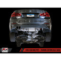 AWE Tuning axle-back exhaust detail