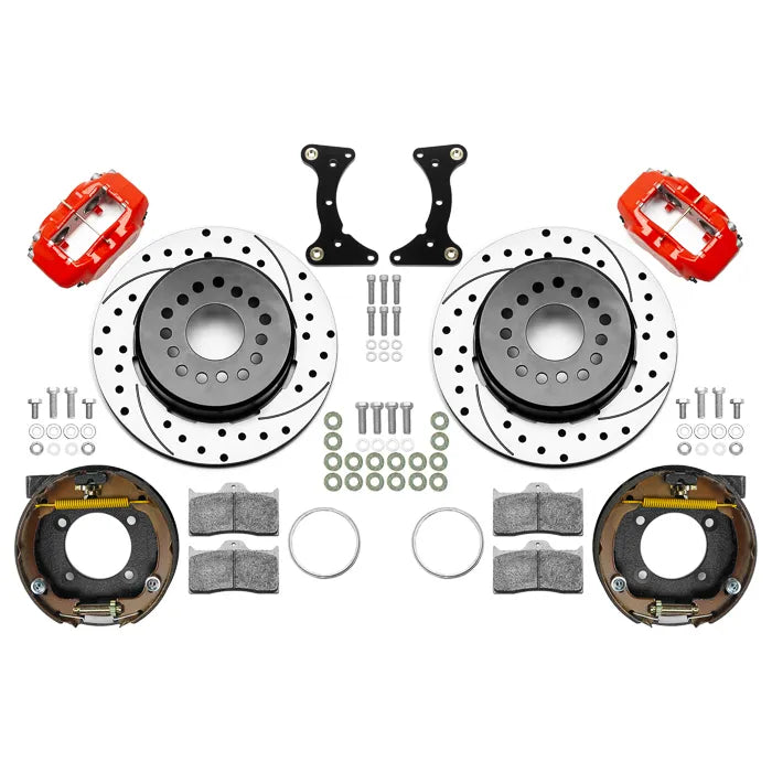 Wilwood red auto part