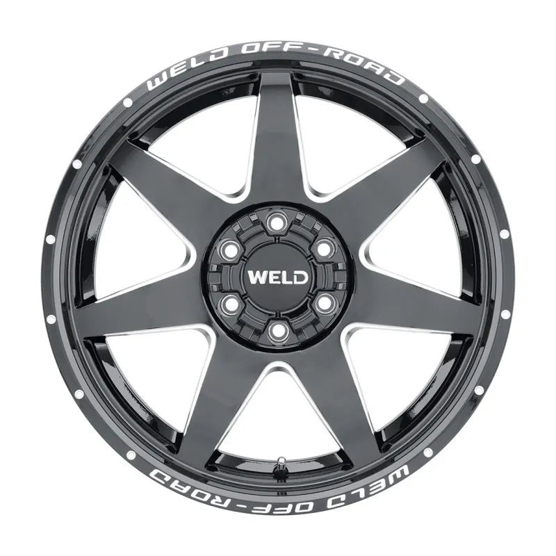 Weld black auto part