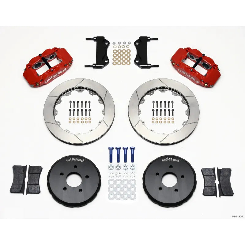 Wilwood red auto part
