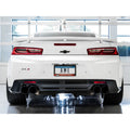 AWE Tuning cat-back exhaust detail