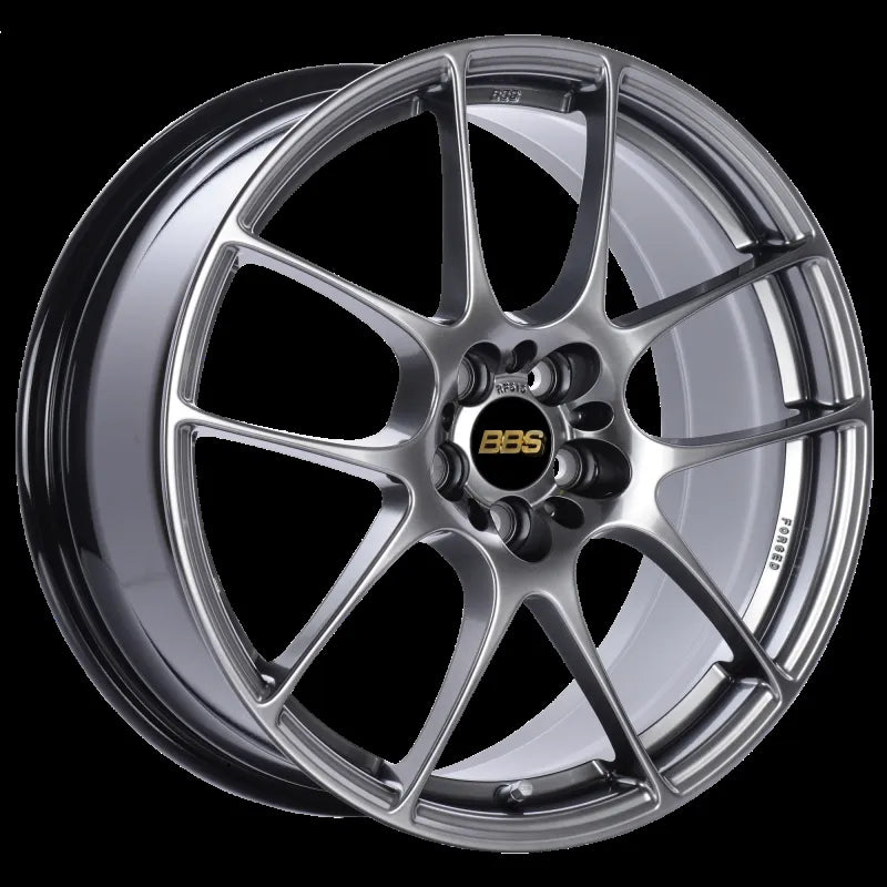 BBS black auto part
