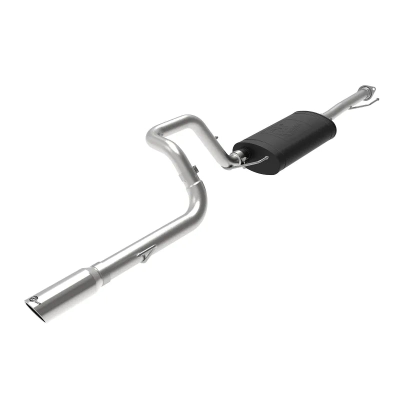 aFe polished cat-back exhaust
