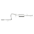 aFe cat-back exhaust detail