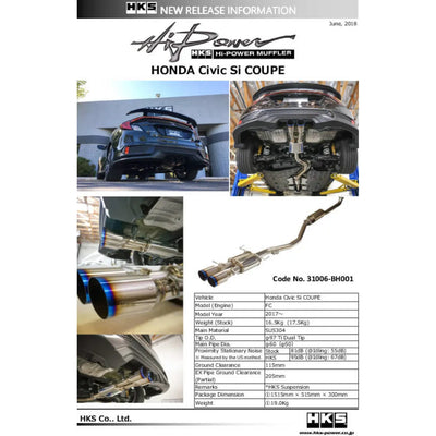 HKS muffler