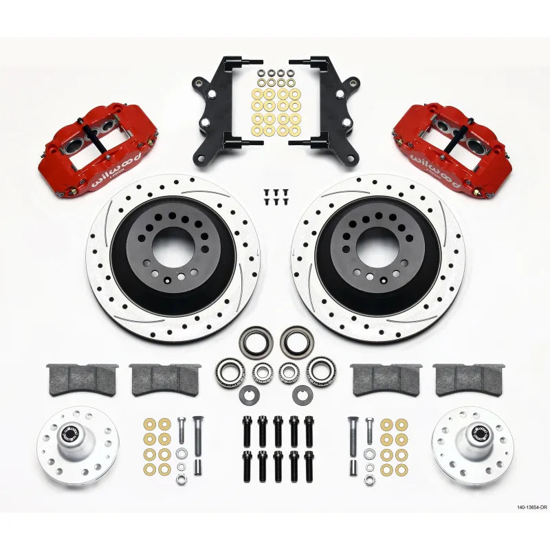 Wilwood red auto part