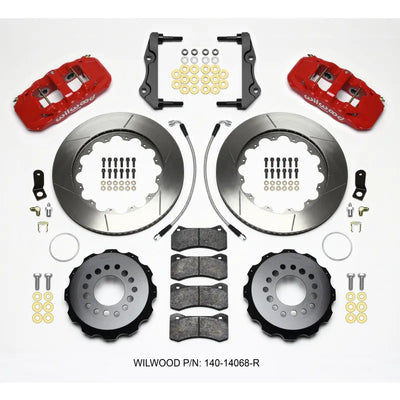 Wilwood red auto part