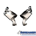 QTP axle-back exhaust installed view