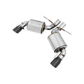 AWE Tuning axle-back exhaust close-up